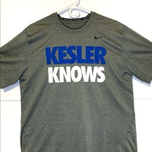 Custom Nike “Kesler Knows” Dri Fit/Pro Combat T-shirt